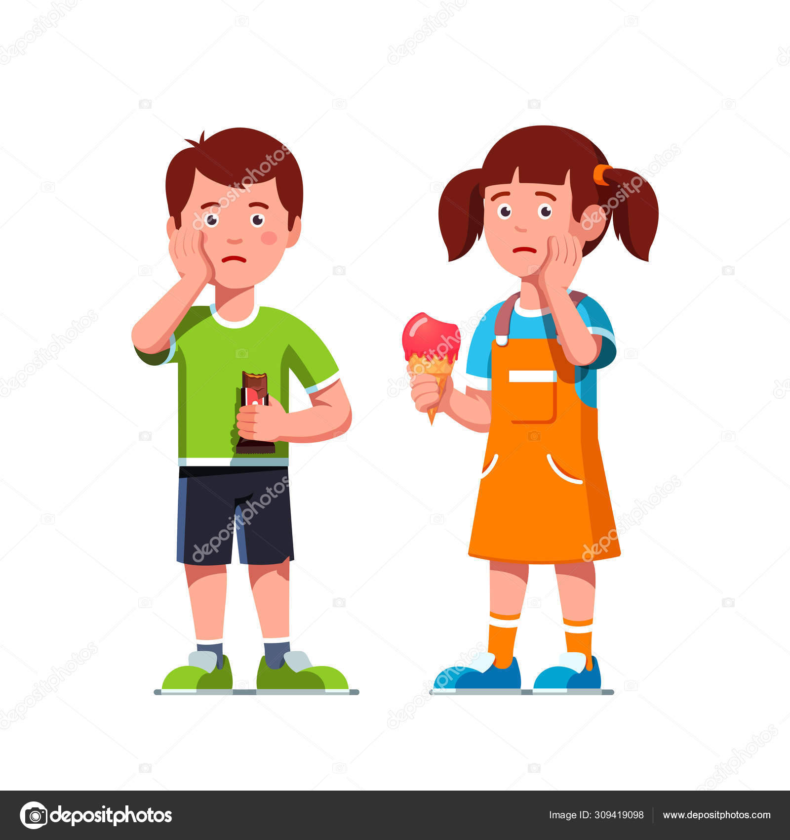 Mala alimentacion niños imágenes de stock de arte vectorial | Depositphotos Mala alimentacion niños imágenes de stock de arte vectorial | Depositphotos