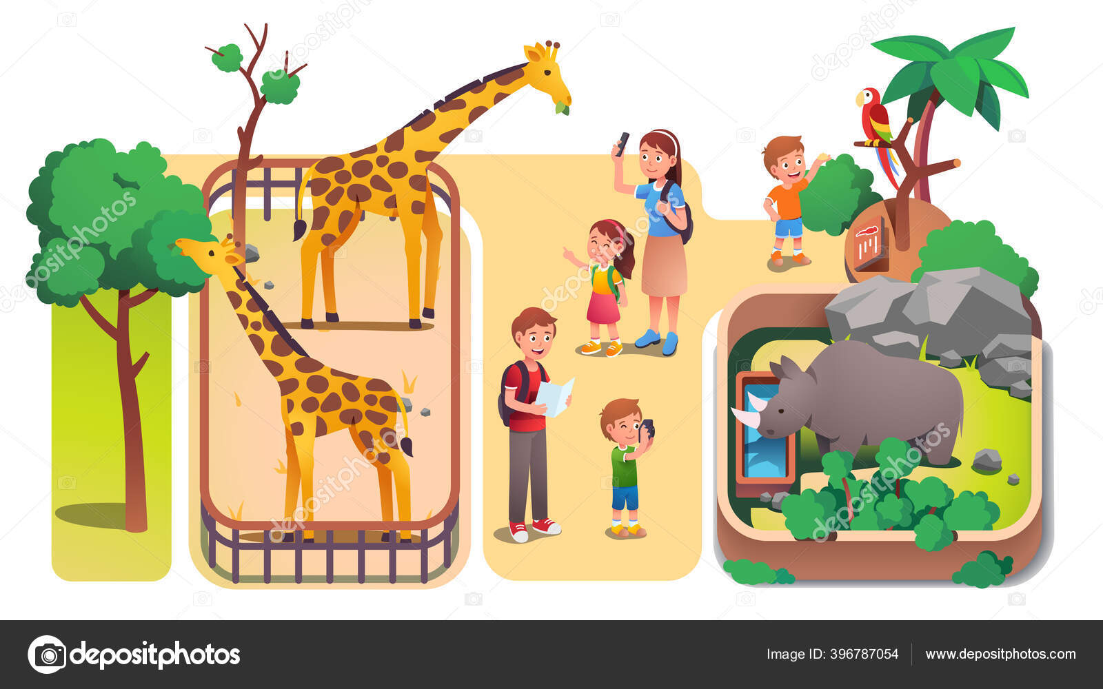 Feeding animals Vector Art Stock Images | Depositphotos Feeding animals Vector Art Stock Images | Depositphotos