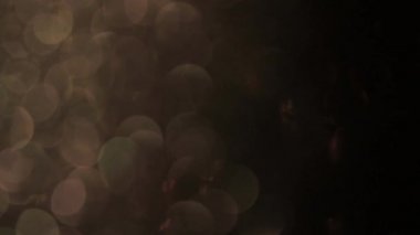 Bokeh altın parıltısı