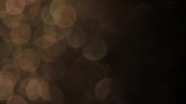 Абстрактный золотой блеск — стоковое видео