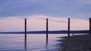 pembe plaj üzerinde yakınlaştırma