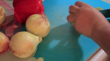 sclicing soğan uçları kapalı