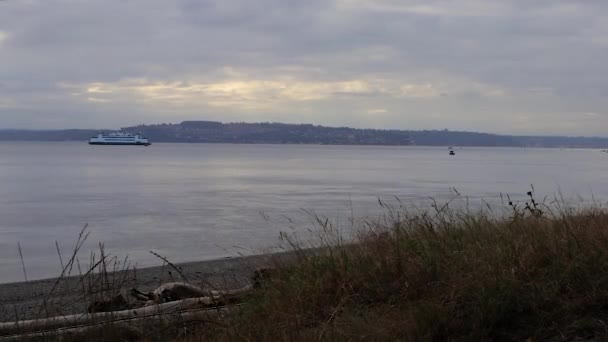 grand ferry-boat au loin 