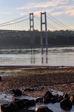 Tacoma Köprüsü puget sound sabah daraltır