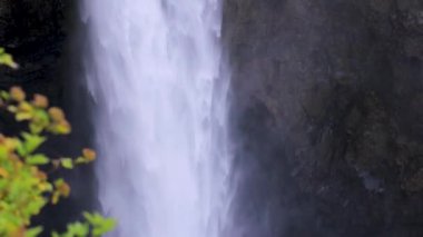 geç yaz güneşte Snoqualmie falls kaydırma