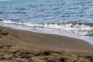 Siyah Manyetik kum plaj, Karadeniz Ureki, Gürcistan