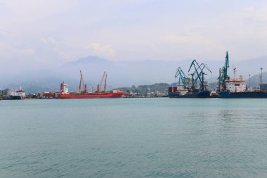 Batum 'da Karadeniz 'de kargo Limanı, Gürcistan