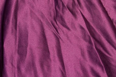 Mor saten arka plan. İpek doku. Kumaş deseni