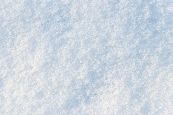 Texture Della Neve Bianca Sfondo Invernale — Foto Stock