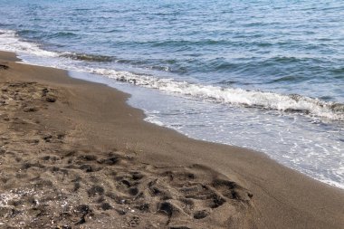 Siyah Manyetik kum plaj, Karadeniz Ureki, Gürcistan