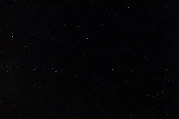 Temné Noční Oblohy Lesklé Hvězdy Pozadí — Stock fotografie