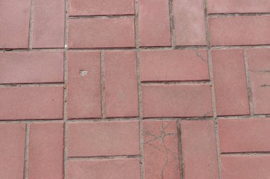 Kaldırımlar desenli arka plan. Bir kaldırımın ayrıntıları