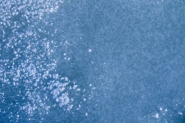 Buz yüzeyinin dokusu. Kış arkaplanı