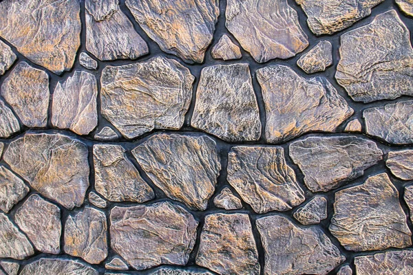 Detail Van Stenen Muur Stone Hek Achtergrond — Stockfoto