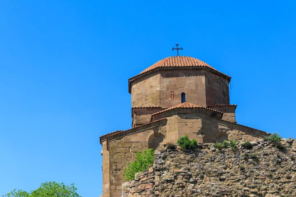 View on the Jvari monastery in Georgia — Stock Photo, Image