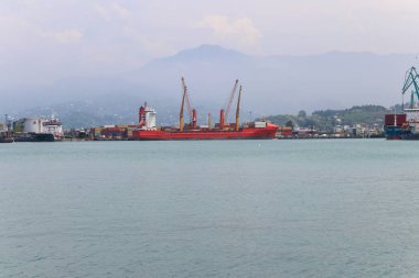 Batum 'da Karadeniz 'de kargo Limanı, Gürcistan
