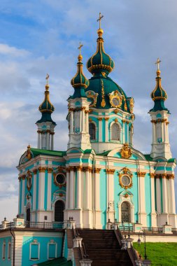 Ukrayna, Kyiv 'deki Aziz Andrew Ortodoks Kilisesi