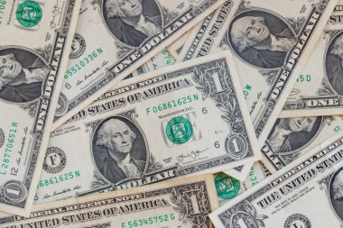 bir Amerikan dolarları arka planı