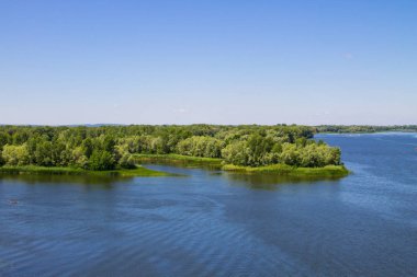 Dinyeper nehrinin manzarası
