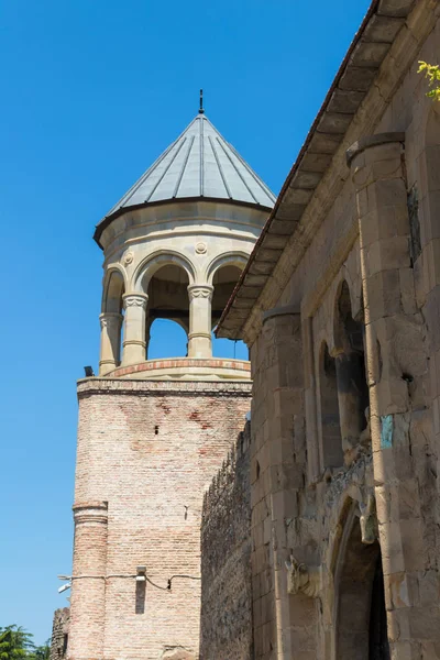 Catedral Ortodoxa de Svetitskhoveli (Patrimônio Mundial da UNESCO) em Mtskheta, Geórgia — Fotografia de Stock