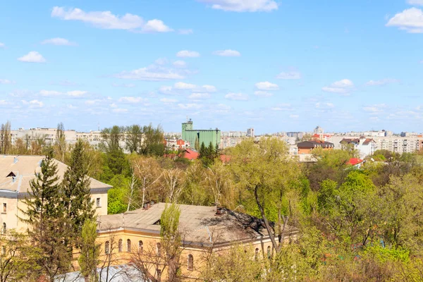 Luftaufnahme der Stadt Kremenchug in der Ukraine — Stockfoto