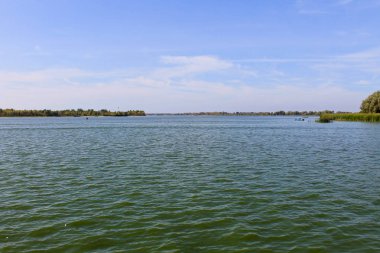 Sonbaharda Dinyeper Nehri 'ne bak.