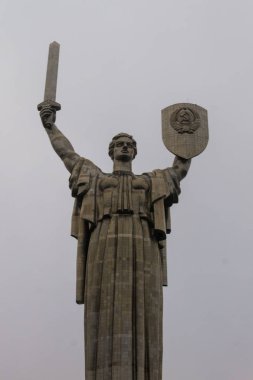 Ukrayna tarihi Ulusal Müzesi 'nde Anavatan Anıtı