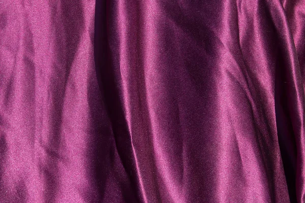 Fundo de cetim roxo. Textura de seda. Padrão de tecido — Fotografia de Stock