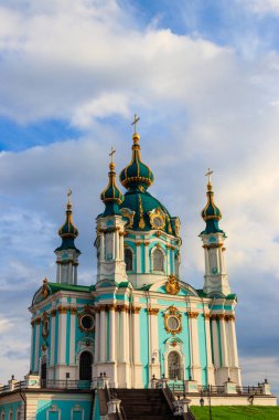 Ukrayna, Kyiv 'deki Aziz Andrew Ortodoks Kilisesi