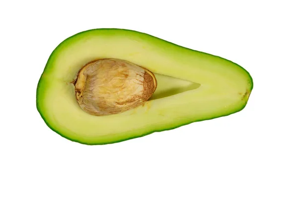 Fresh avocado isolated on white background — Stock Photo, Image