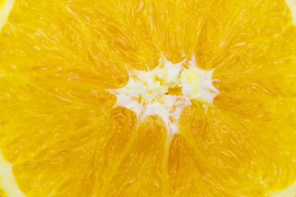 Textura do corte laranja fresco para fundo — Fotografia de Stock