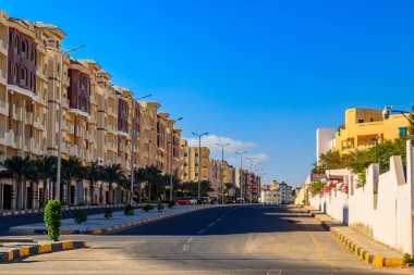 Mısır 'da Hurghada Caddesi