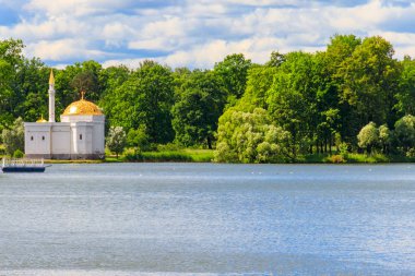 Tsarskoye Selo, Puşkin, Rusya 'daki Catherine Park' taki Türk hamamı