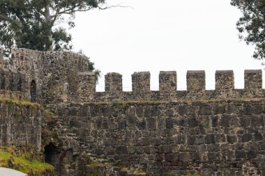 Batumi, Georgia yakınlarındaki eski Bizans Gonio kalesi.