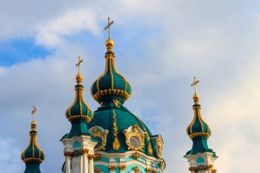 Ukrayna, Kyiv 'deki Aziz Andrew Ortodoks Kilisesi