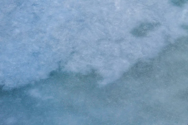 Struktura povrchu ledu. Zimní pozadí — Stock fotografie