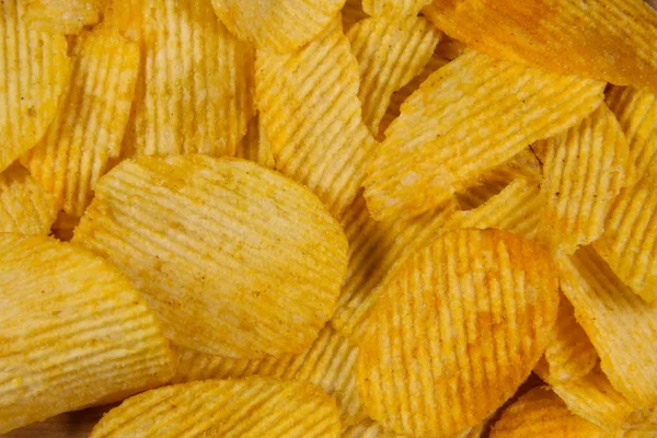 Burgonya chips háttér — Stock Fotó