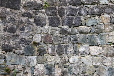 Eski taş duvarın arka planı