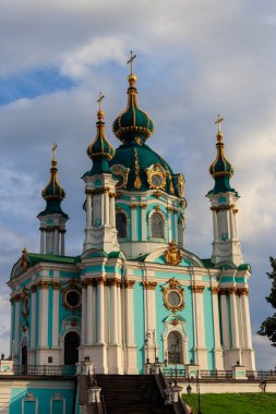 Ukrayna, Kyiv 'deki Aziz Andrew Ortodoks Kilisesi