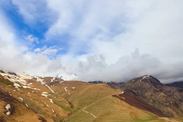 Vista Las Montañas Del Cáucaso Georgia —  Fotos de Stock