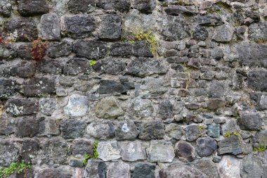 Eski taş duvarın arka planı