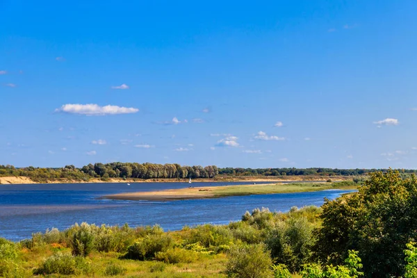 Vista Del Río Oka Rusia — Foto de Stock