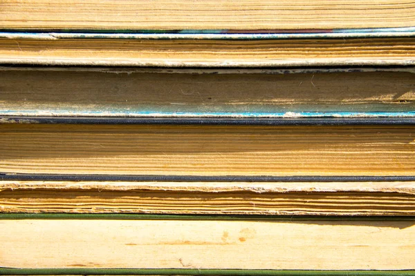 Una Pila Libros Antiguos Libros Fondo — Foto de Stock