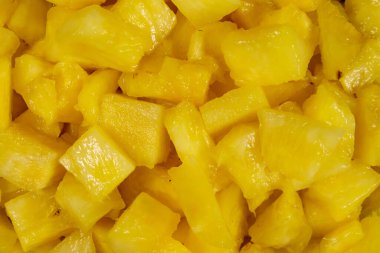 Ananas dilimlerinin arka planı