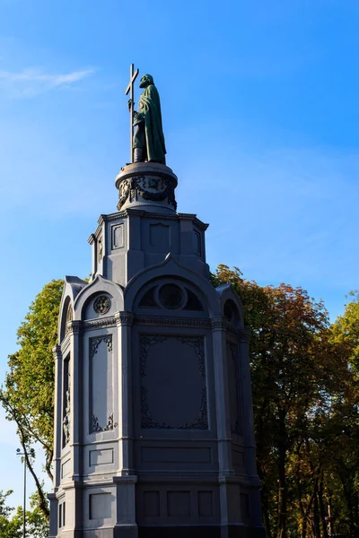 Saint Vladimir Monument Dedicated Great Prince Kiev Vladimir Great Built — Stock Photo, Image