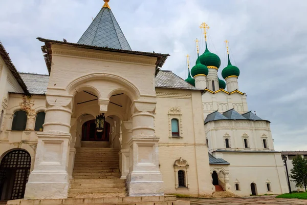 Conjunto Arquitectónico Del Kremlin Rostov Rostov Veliky Rusia Anillo Oro — Foto de Stock