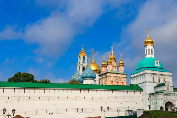 Вид Троице Сергиеву Лавру Сергиевом Посаде — стоковое фото