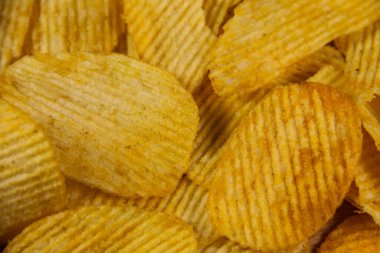 Lezzetli patates cipsi geçmişi