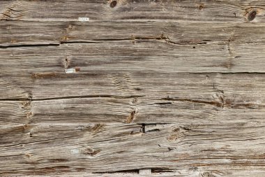 Arka plan için eski ahşap doku. Yıpranmış tahtalar