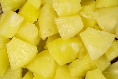 Konserve ananas parçalarının arka planı